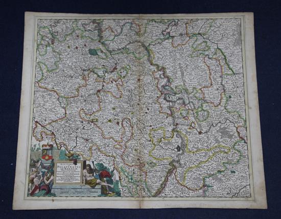 A collection of ten unframed engraved maps:-